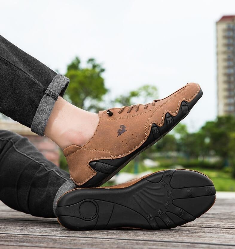 Lux Barfußschuhe 2 brano brown sole